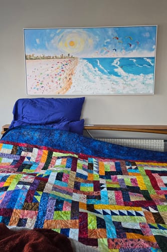 Customer review photo for Colorful Painting #CA036