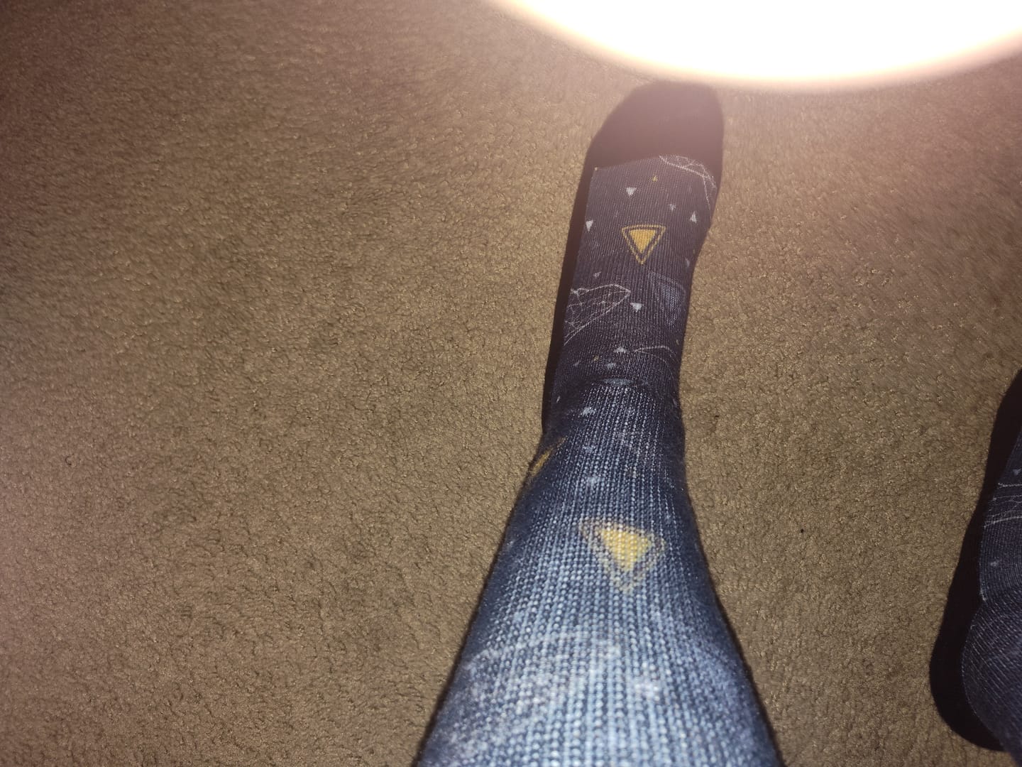 Customer photo review of Purple Moon EasyStretch™ Socks
