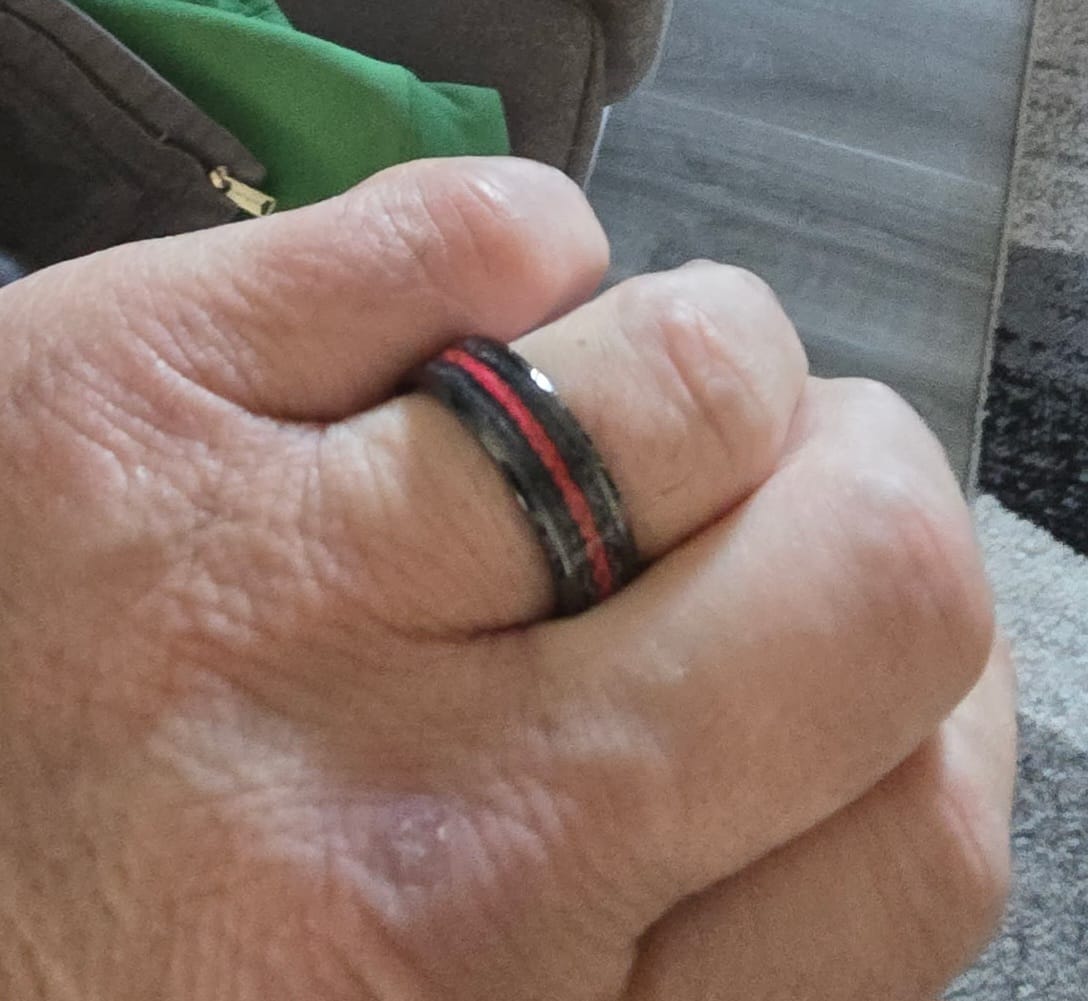 Customer photo review of The Responder - Fire Hose Ring