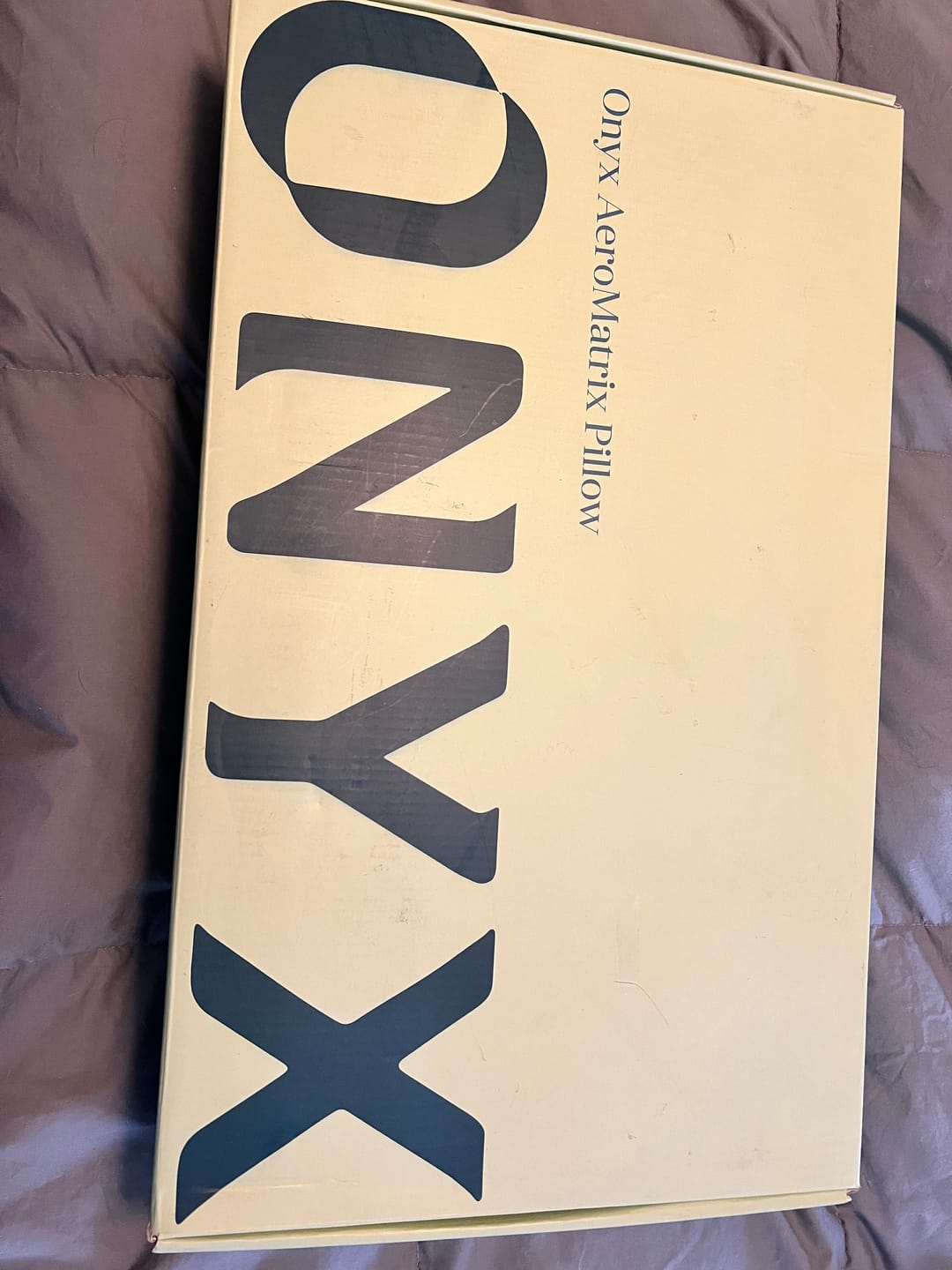 Customer photo review of Onyx AeroMatrix™ Pillow