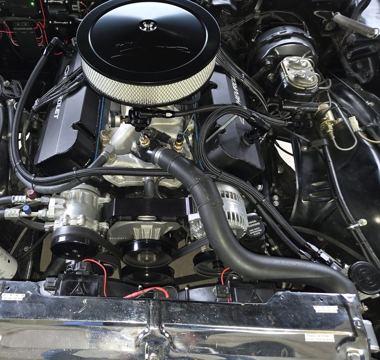 Customer photo review of Top Loader Billet Internally Baffled Oil Catch Can (Dual 10AN Port)
