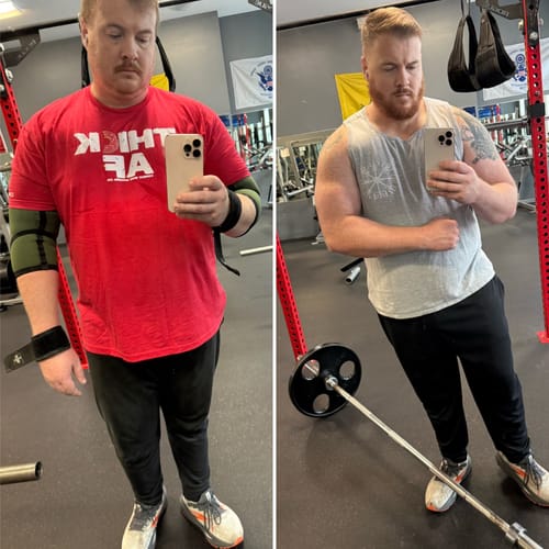 Customer photo review of Hardgainer, Recovery, Mass Builder Blend - Equi-Mass™