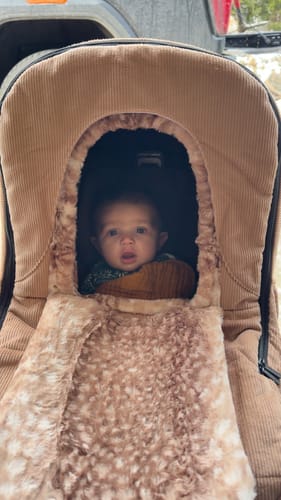 Customer photo review of Winter Corduroy Cover - Copper