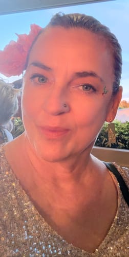 Customer photo review of Ornament Eye Rays - Ships by Nov 30th