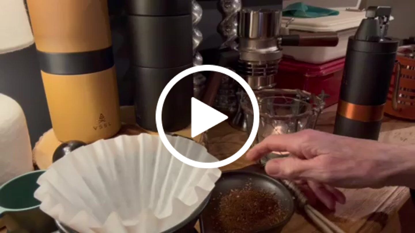 Customer video review of Kalita Wave 185 Coffee Filters - 100ct