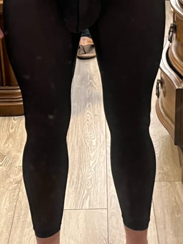 Customer photo review of Men's Lightweight Semi-See-Through Sports Pants with Spacious Pouch