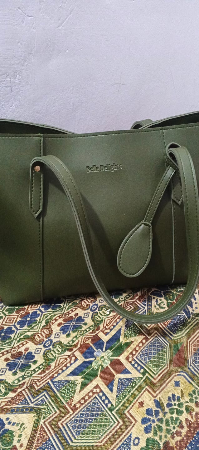 Customer photo review of Brown Belle The Tote Bag