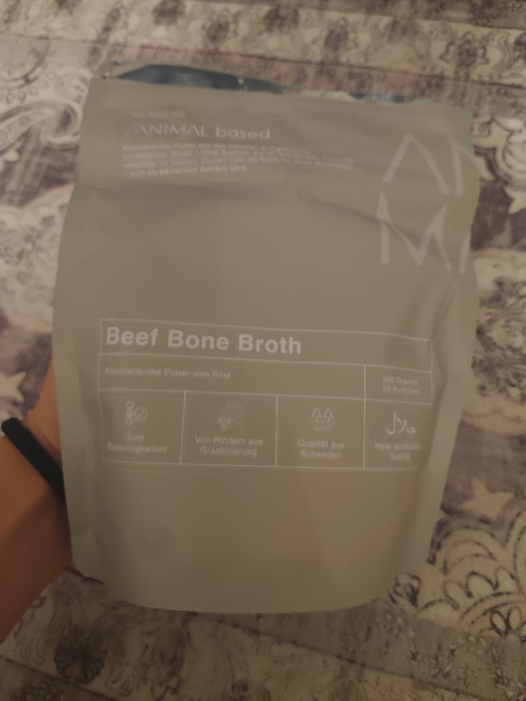 Customer photo review of Knochenbrühe Pulver 200g