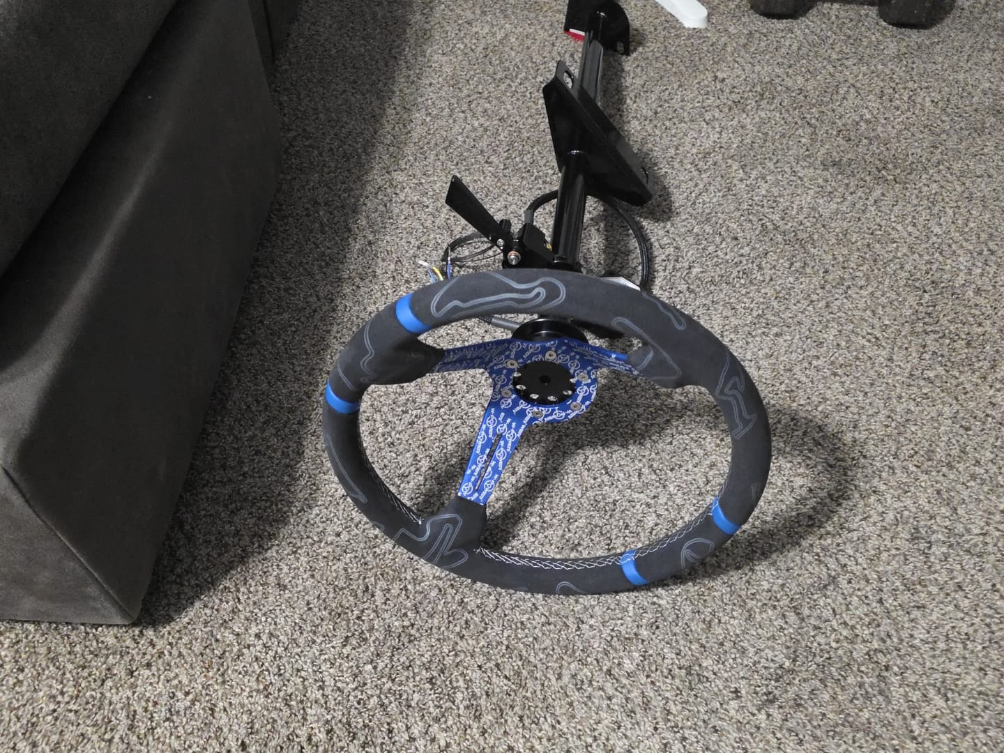 Customer photo review of 1982-2002 Camaro/Firebird F-Body Chromoly Lightweight Steering Column