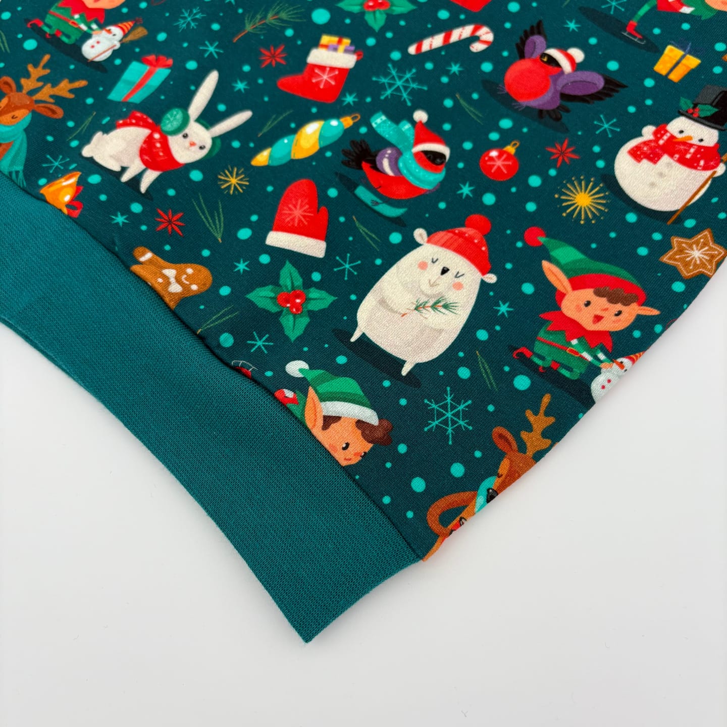 Customer photo review of Smooth Tubular Cuffing Fabric