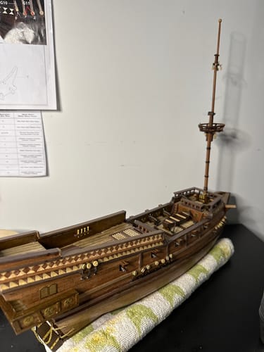 Customer photo review of Maqueta Barco Buccaneer