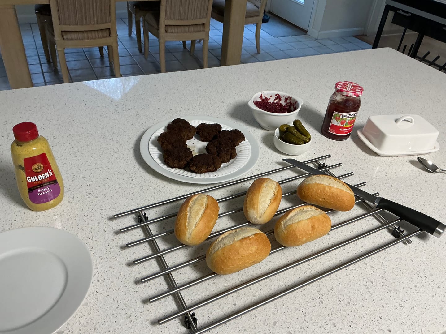 Customer photo review of Baker's Rolls "Brötchen" (5 pack)