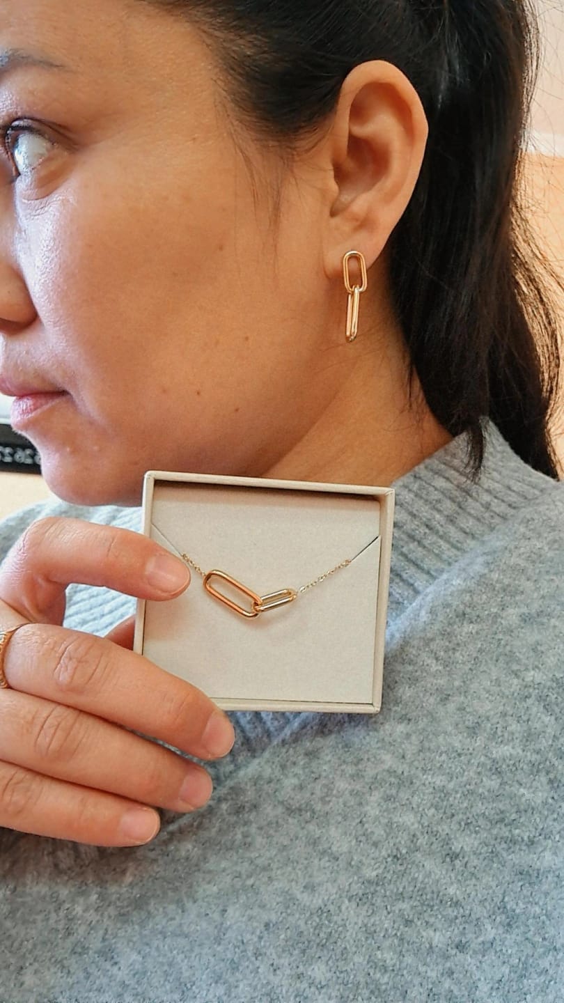 Customer photo review of Tiffany Earrings