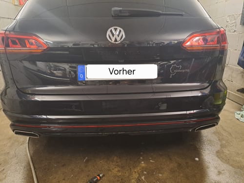 Customer photo review of Heckwischer Echtglas Stopfen | VW Volkswagen