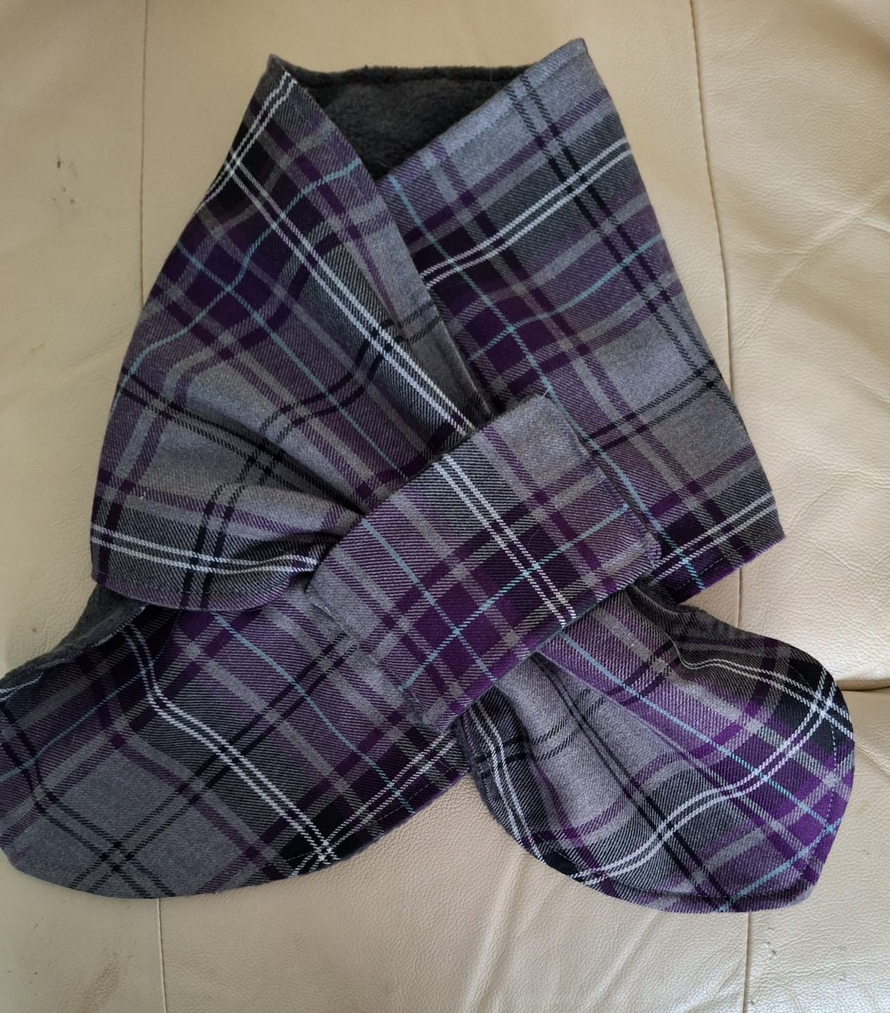 Customer photo review of PolyViscose Tartan Fabric