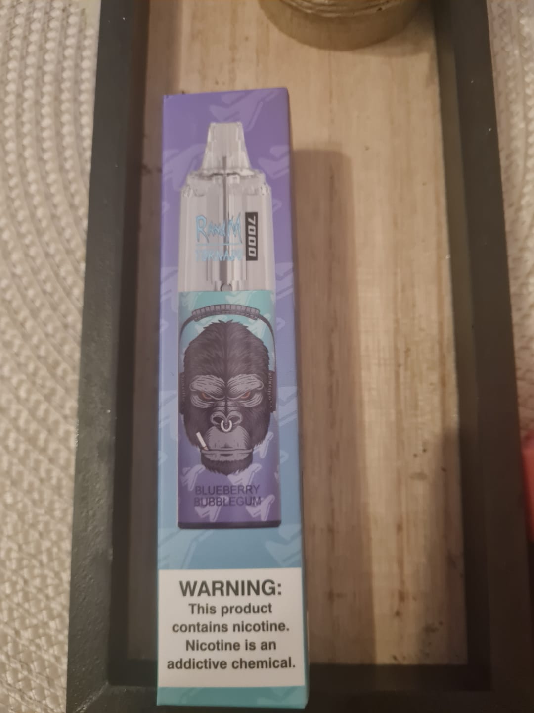 Customer photo review of Blueberry Bubblegum
