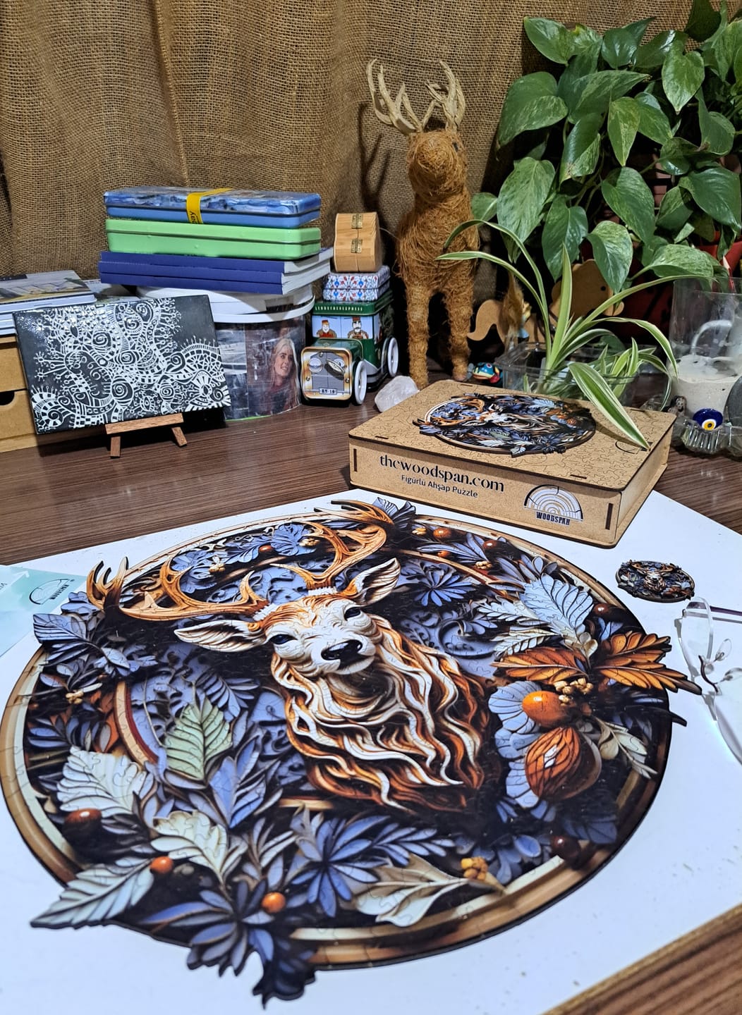 Customer photo review of Geyik V2 - Ahşap Puzzle