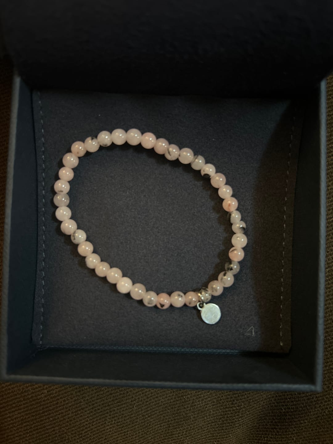 Customer photo review of Cherry Blossom Jasper Bracelet Mini
