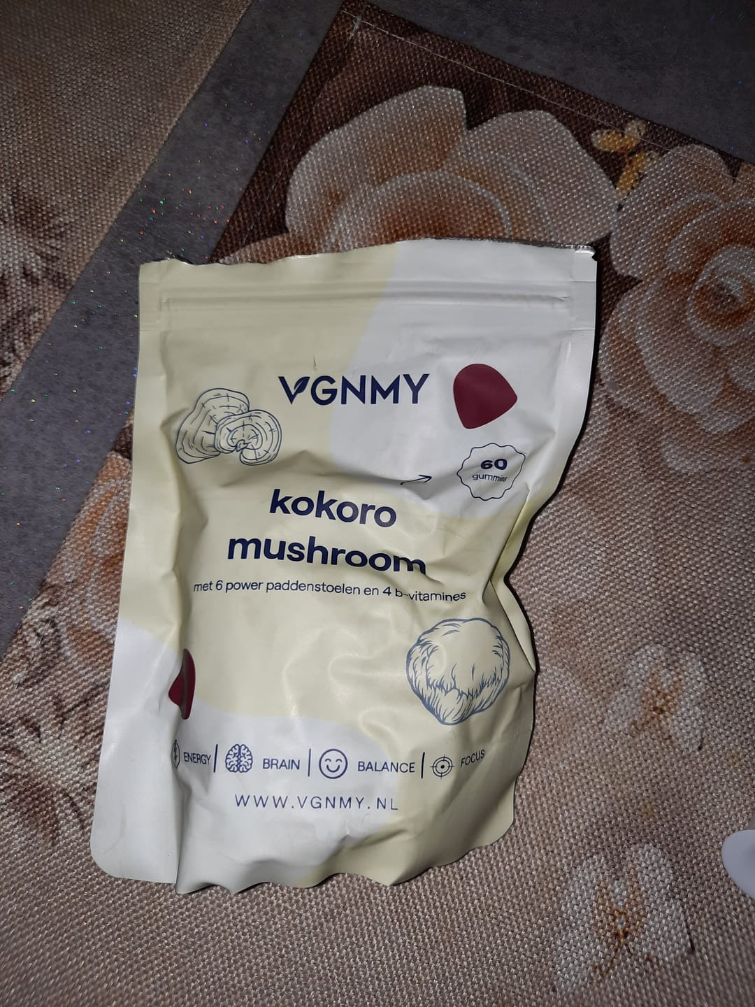 Customer photo review of Mushroom Gummies