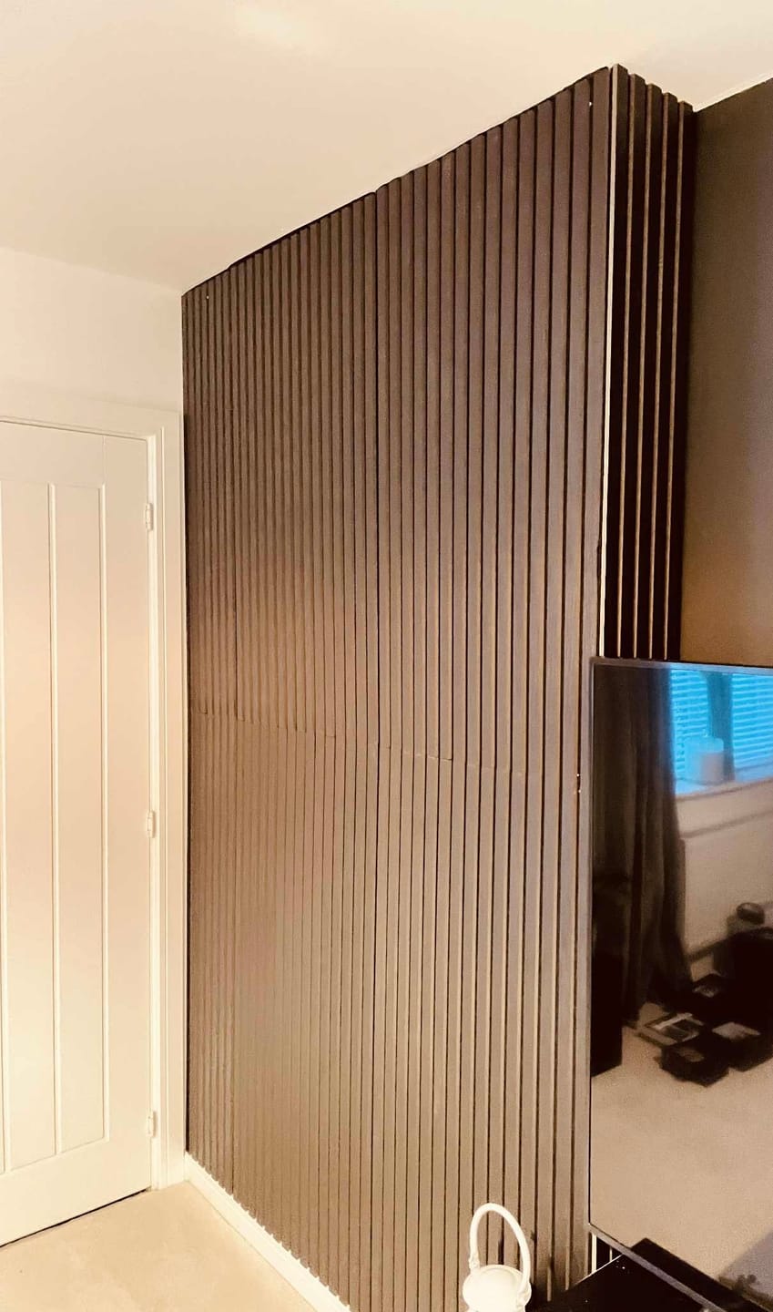 Customer photo review of Premium Acoustic Wall Panels - Black