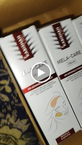 Customer video review of Mela Care Advanced Brightening Cream Double Pack Bundle.