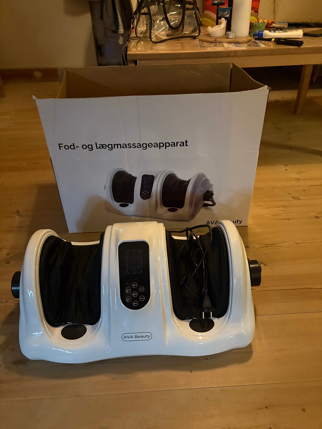 Customer photo review of Fod- og lægmassageapparat med fjernbetjening