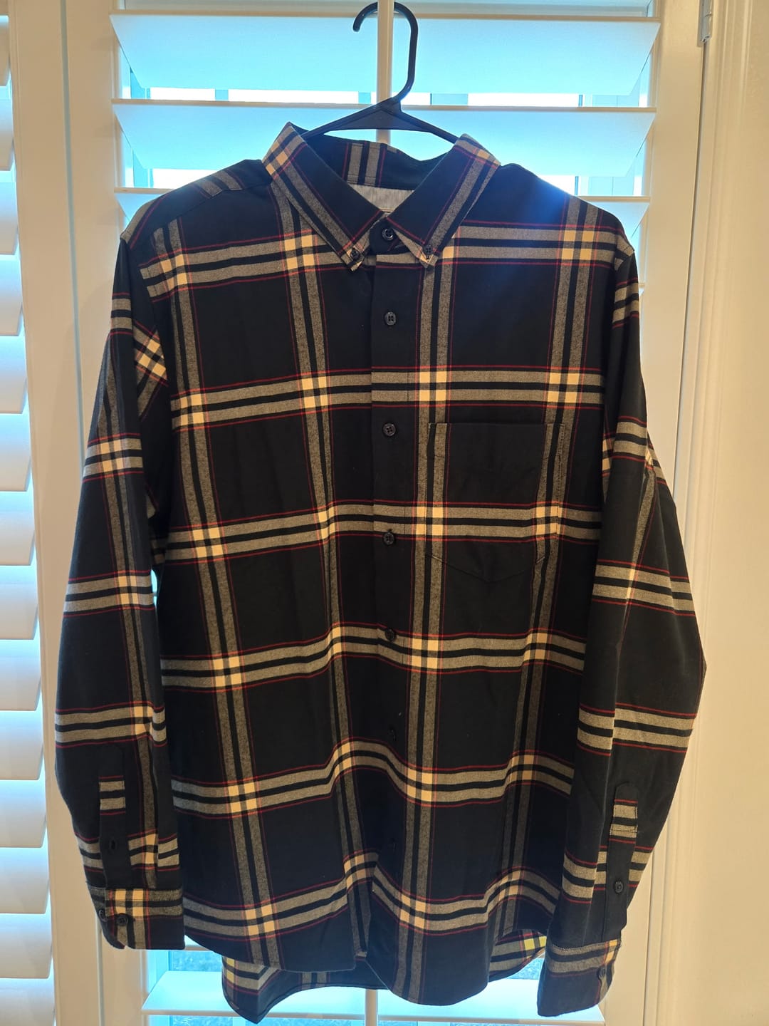 Customer photo review of Dwayne "The Plaid" Johnson – BorlandFlex™ Long Sleeve Flannel