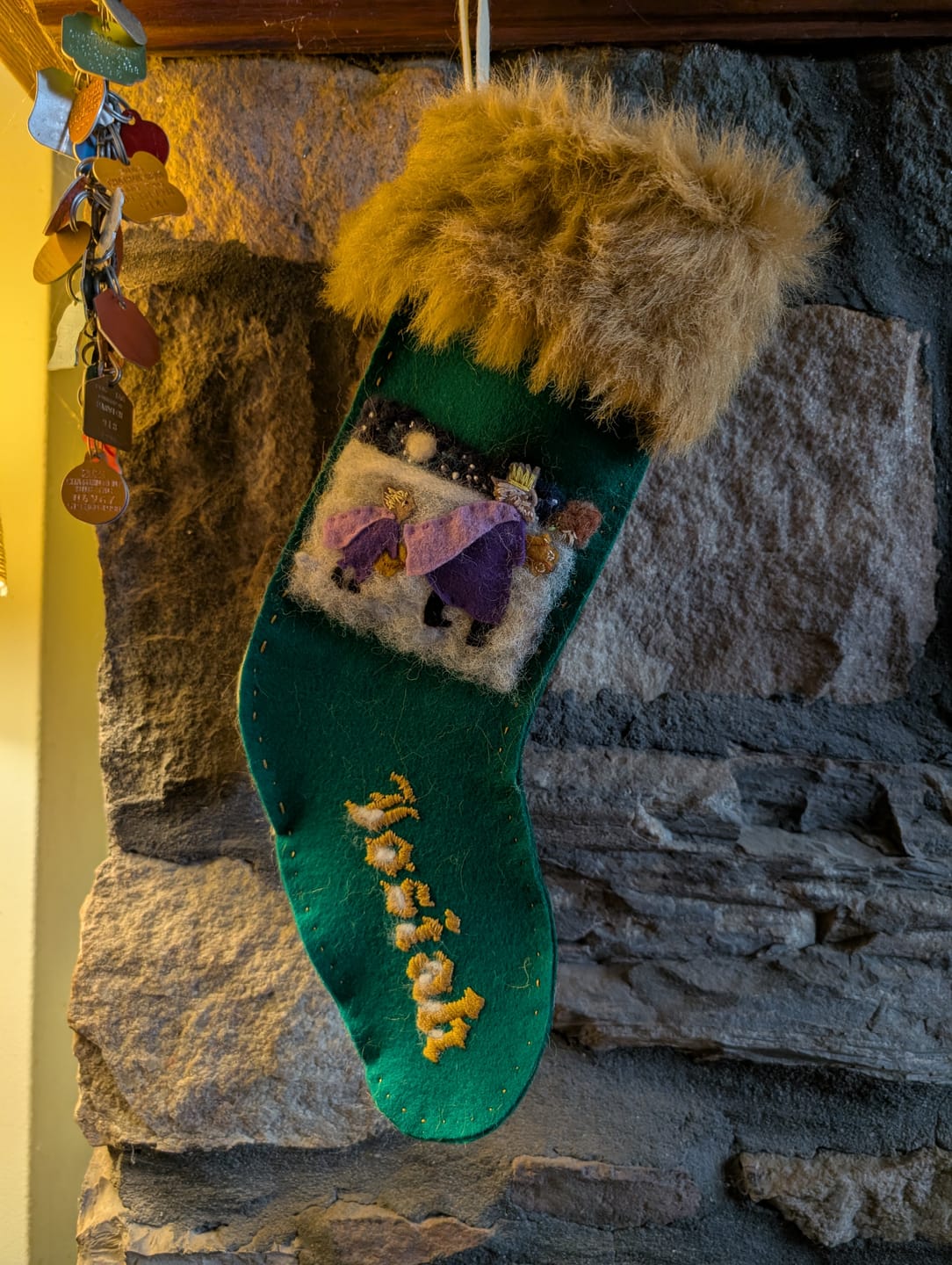 Customer photo review of 100% Wool Craft Felt - 1/2 Yard Pre-Cuts