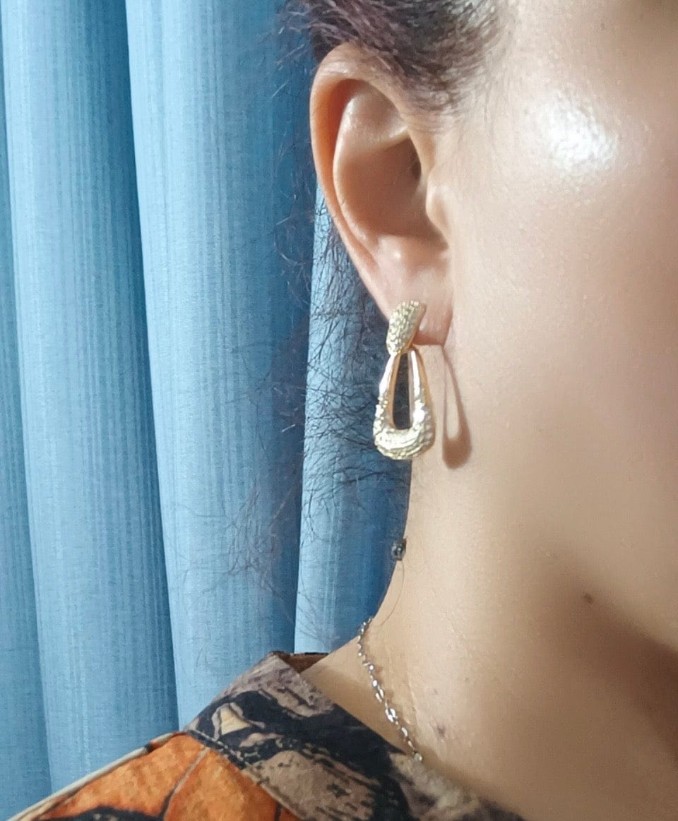 Customer photo review of Joline Earrings