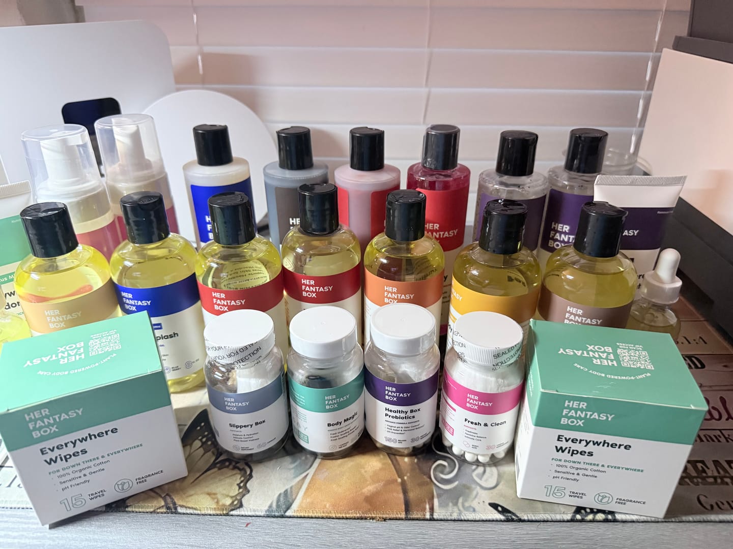 Customer photo review of Body Wash Gift Set