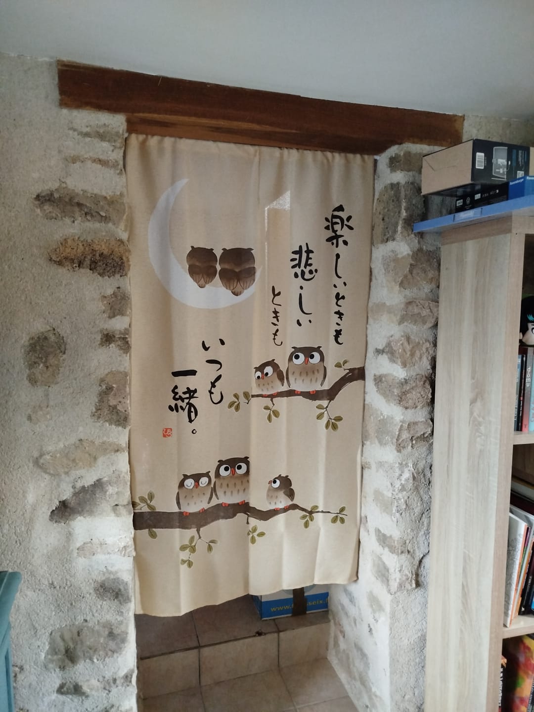 Customer photo review of Noren Japonais Famille Hibou