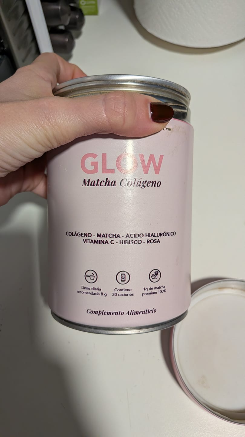 Customer photo review of Té Matcha con Colágeno