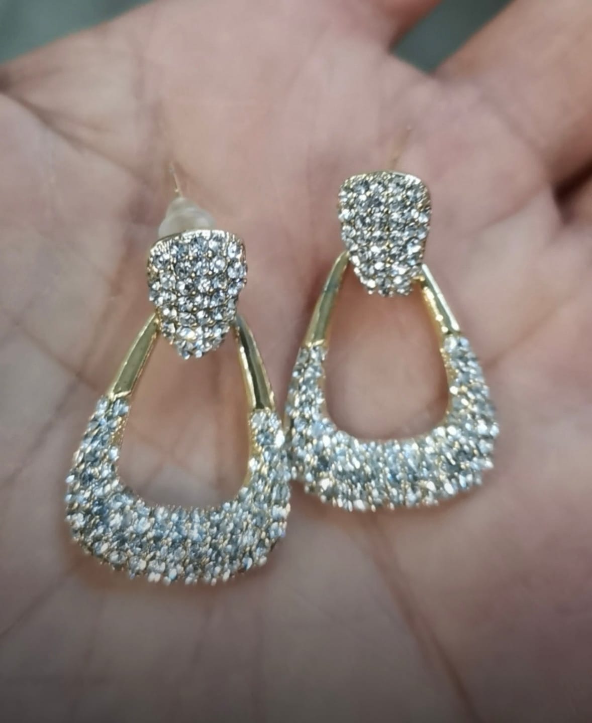 Customer photo review of Joline Earrings