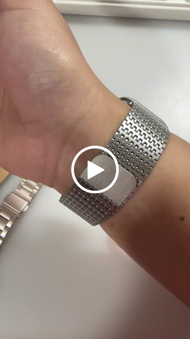 Customer video review of Stella Magnetic Stainless Band