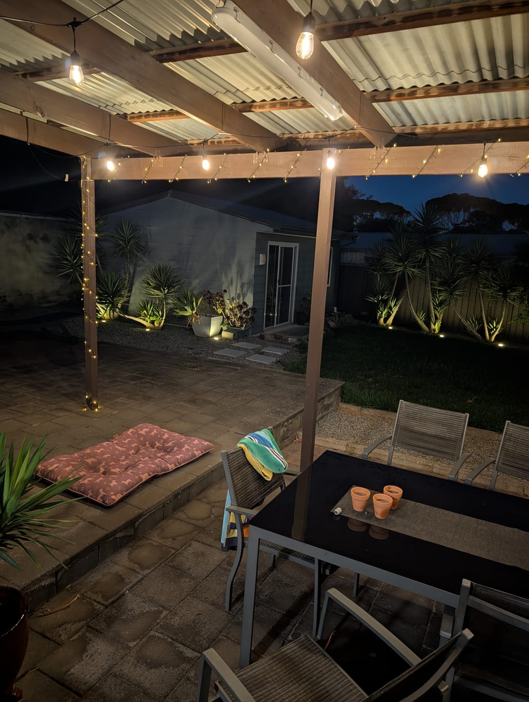 Customer photo review of SolaGarden™ LED Ground Light Pack