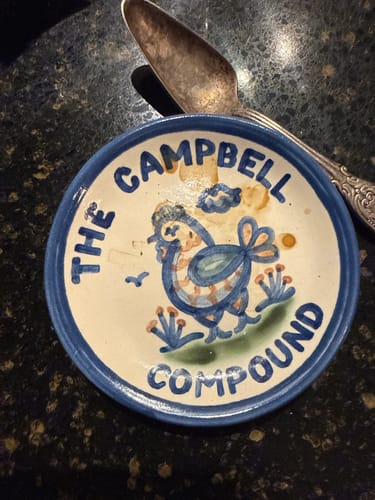 Customer photo review of Personalized Coaster