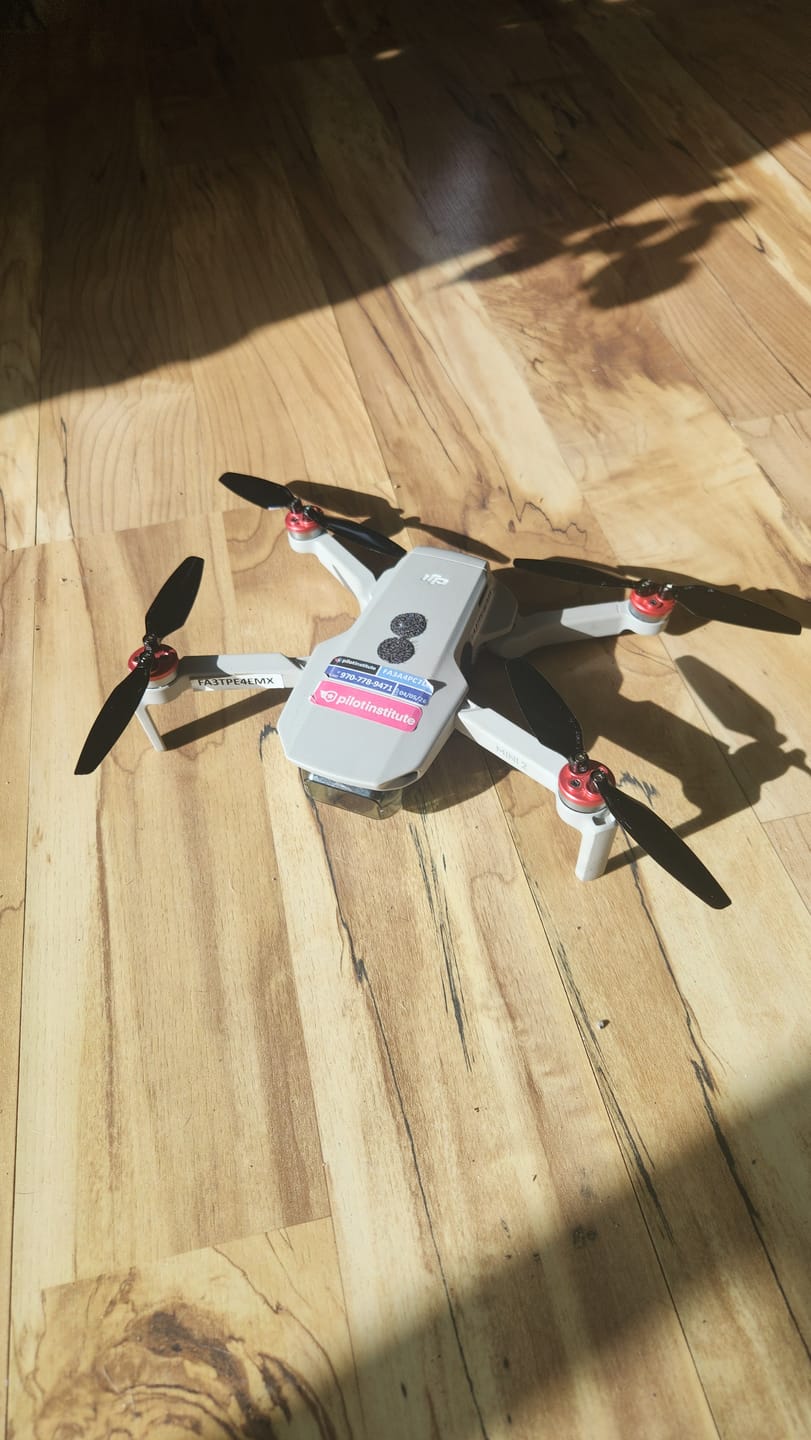 Customer photo review of DJI Mini 2 / SE STEALTH Upgrade Propellers - x4 Black
