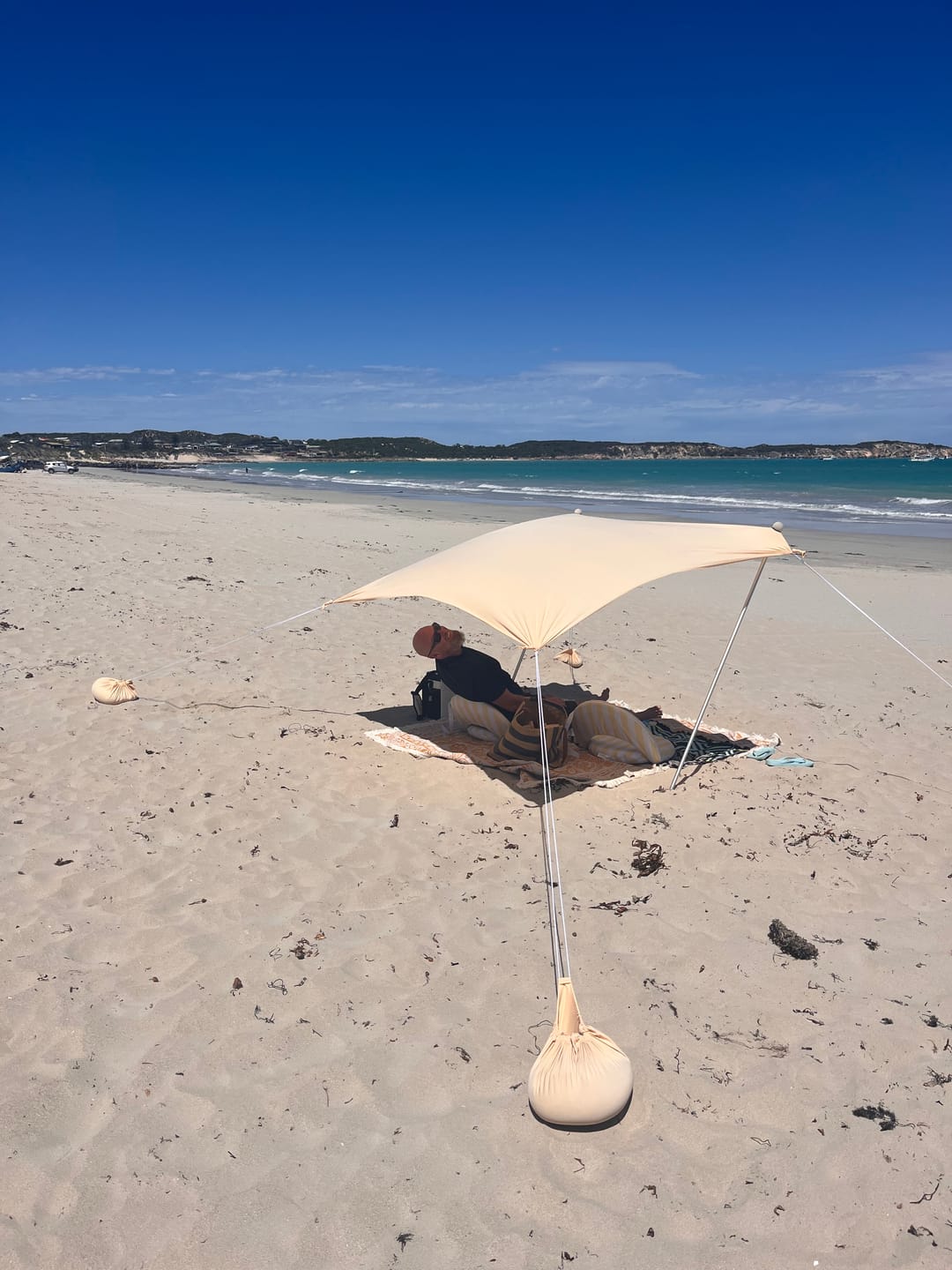 Customer photo review of Peachy Beach Tent