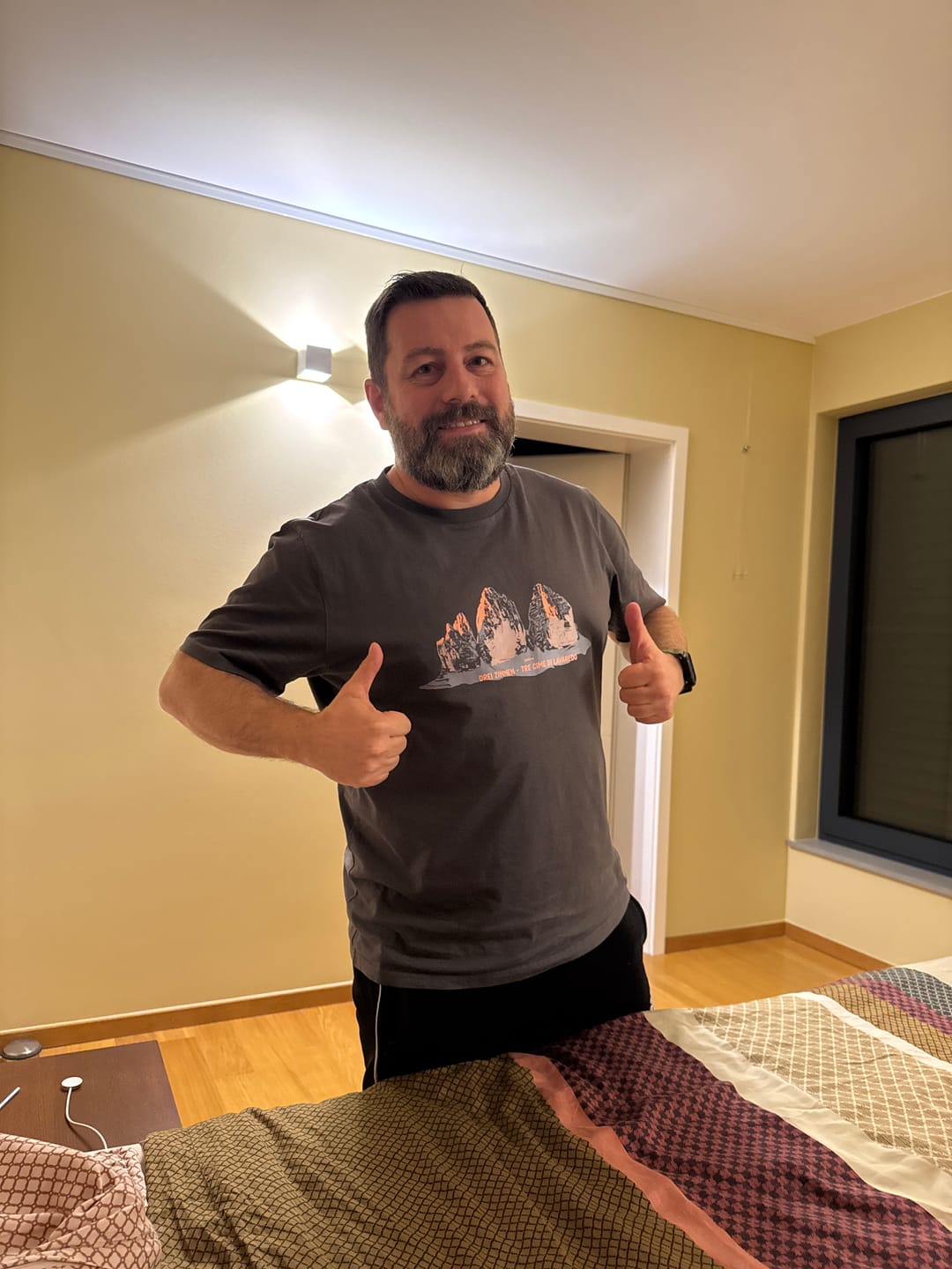 Customer photo review of Drei Zinnen - Herren Premium Organic Shirt