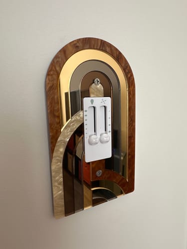 Customer photo review of Retro Archway Light Switch Cover