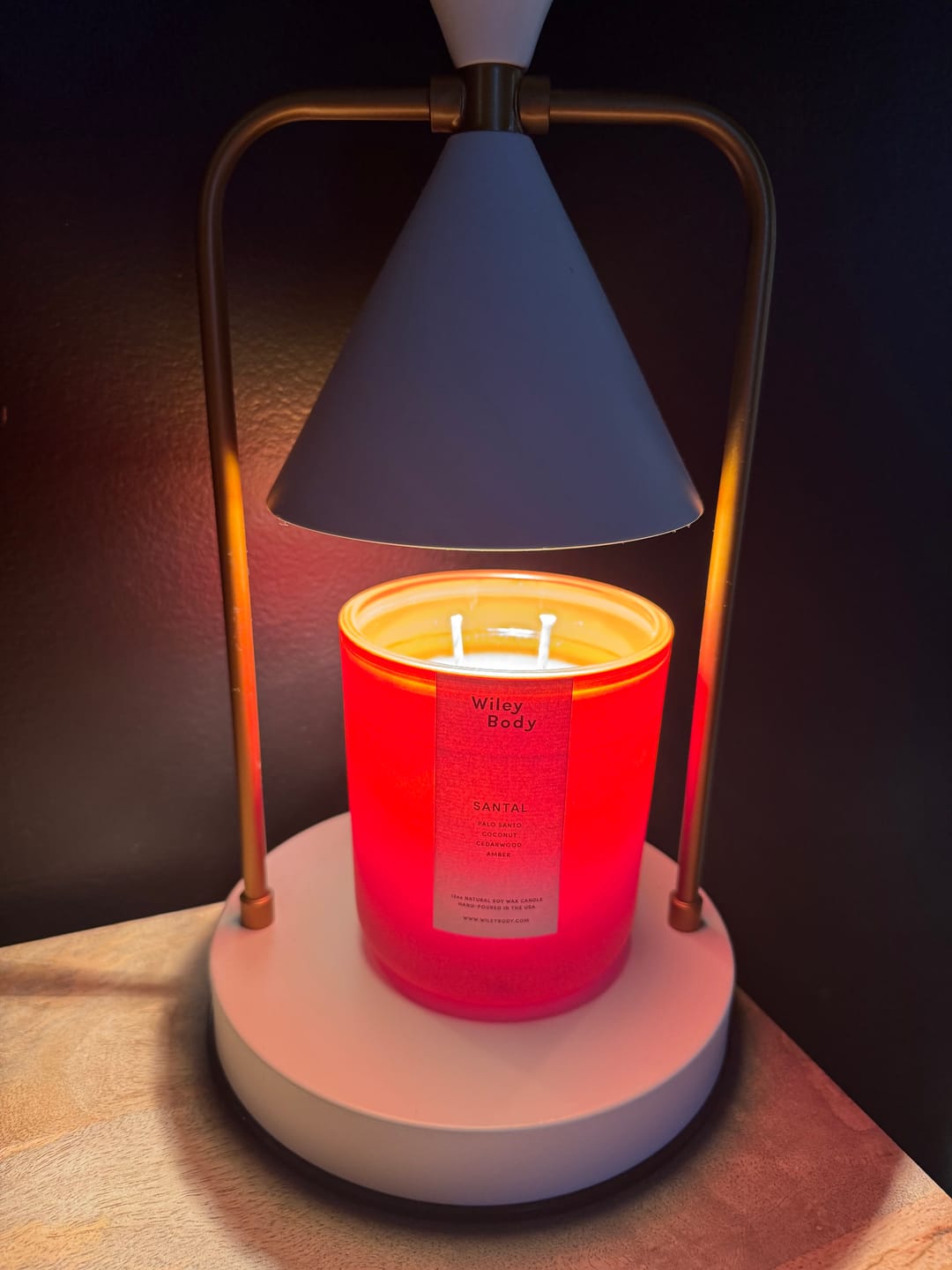 Customer photo review of The Candle - Santal