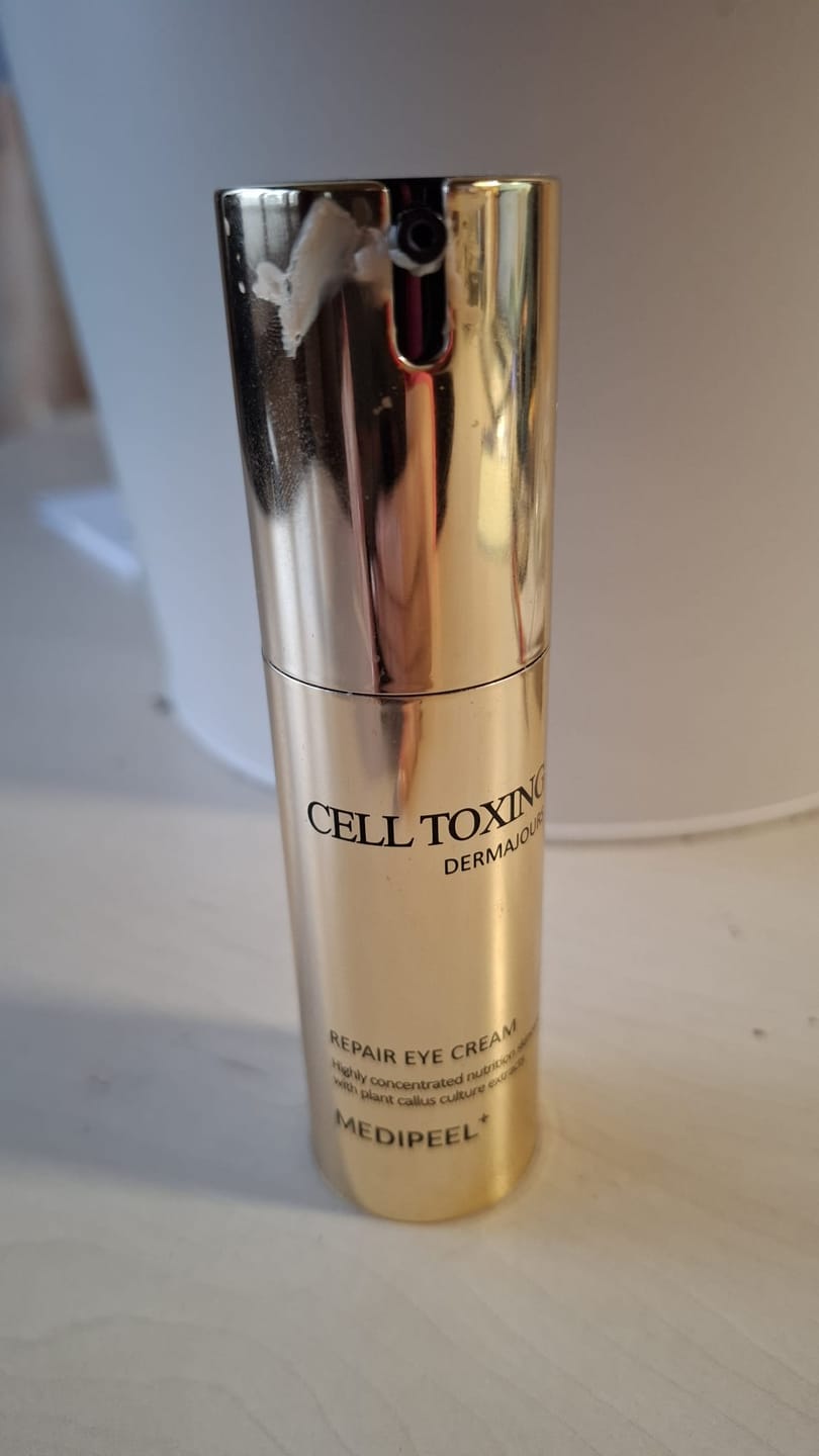 Customer photo review of Nostiprinošs acu krēms ar cilmes šūnām Medi-Peel Cell Toxing Dermajours Repair Eye Cream