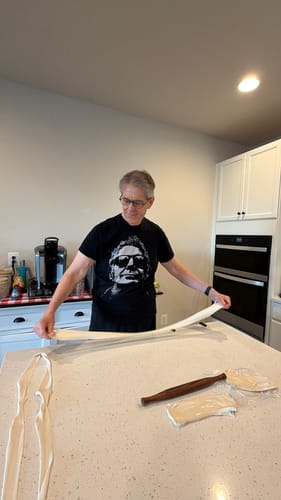 Customer photo review of [N8] Hot Oil-Seared Hand-Ripped Noodles Meal Kit (4 Servings)