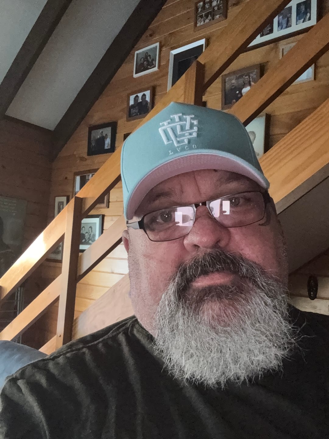 Customer photo review of ULTRA FIT Skyline Blush A-Frame Snapback