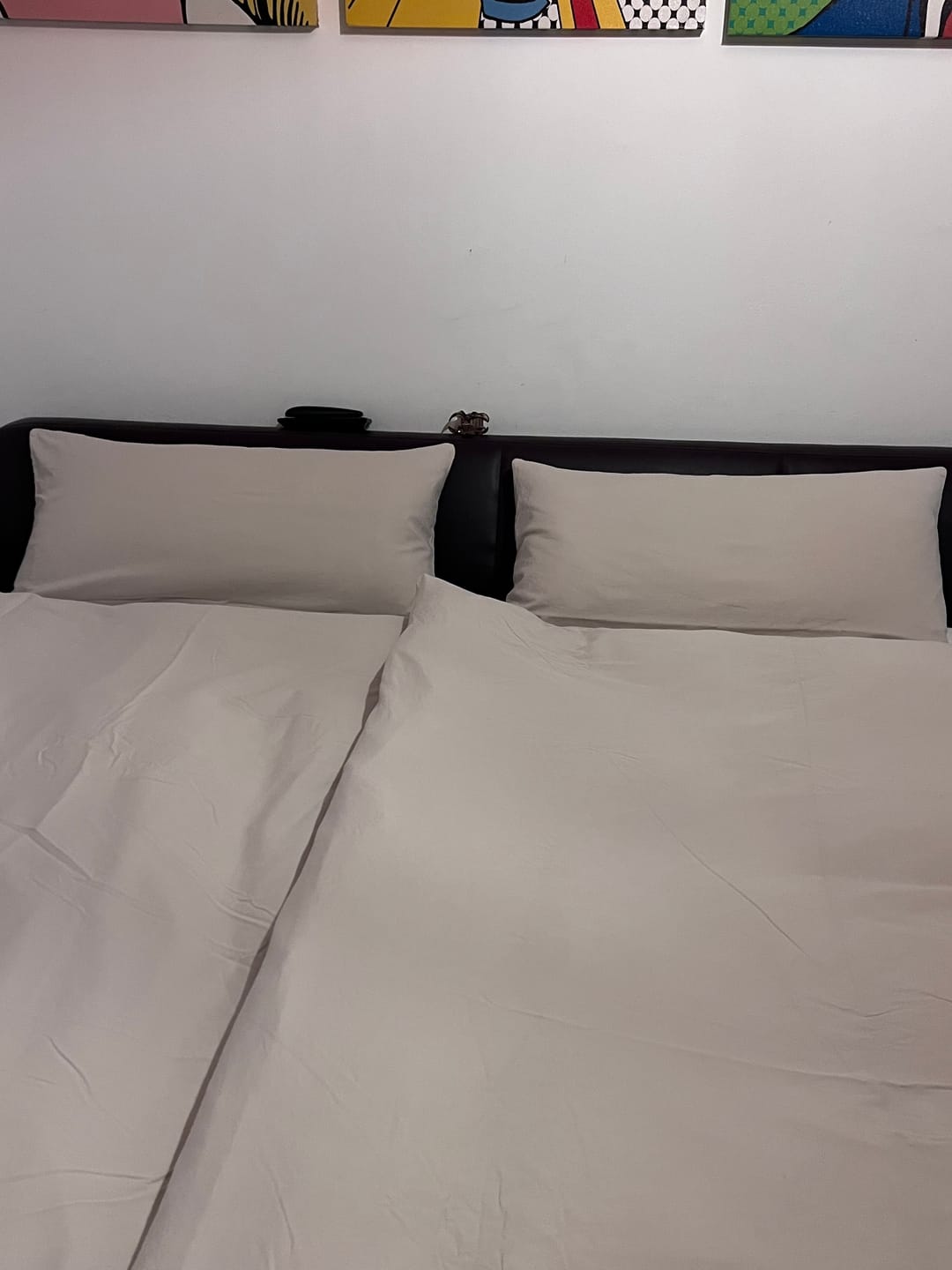 Customer photo review of 3-Kammern Daunenkissen