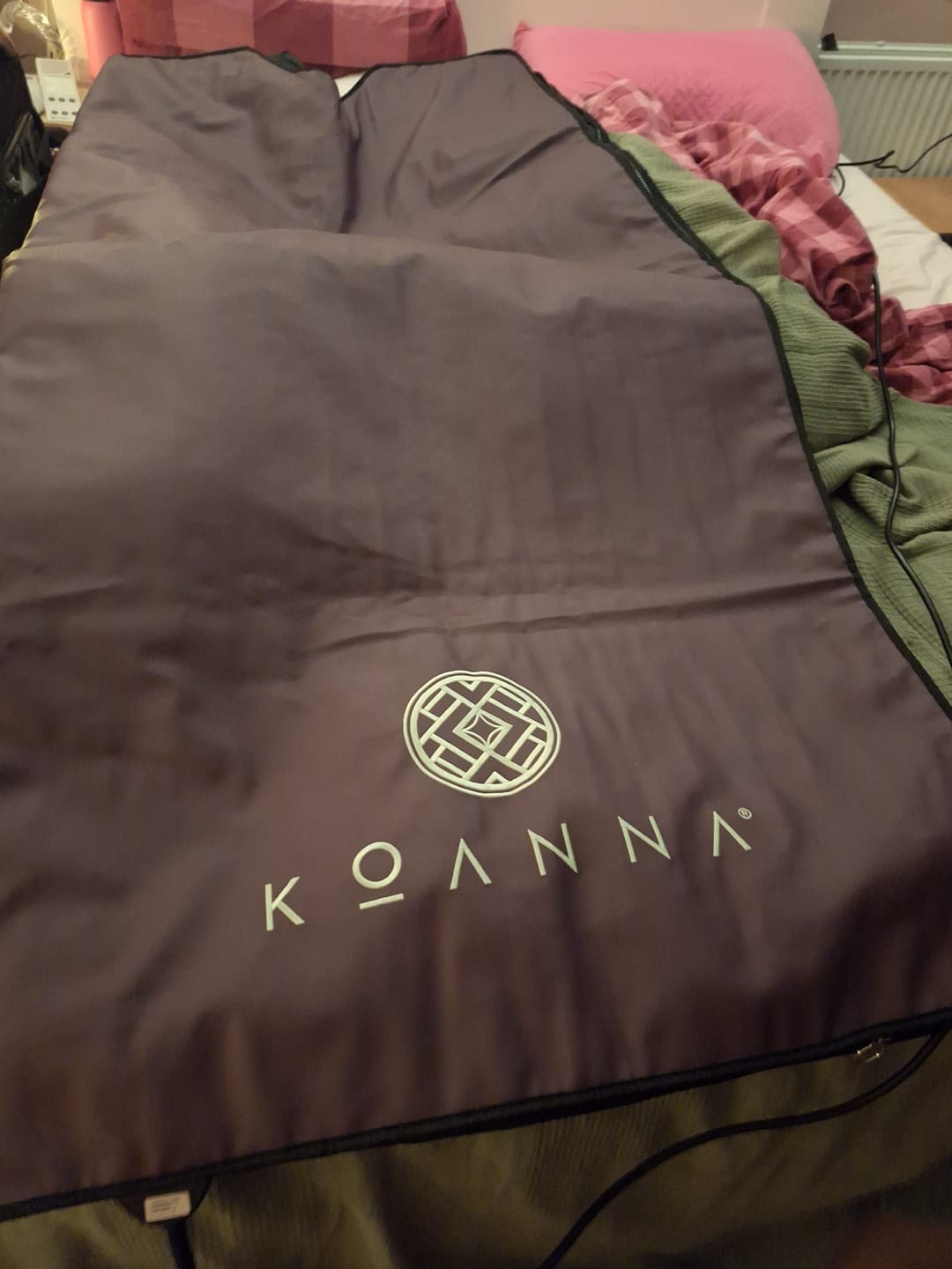 Customer photo review of Koanna® Infrared Sauna Blanket