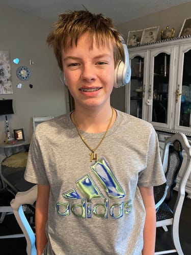 Customer photo review of Franco Chain (Gold)