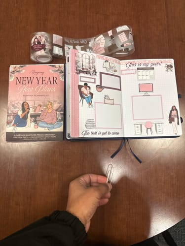 Customer photo review of Monthly Planning Kit Subscription - 2026