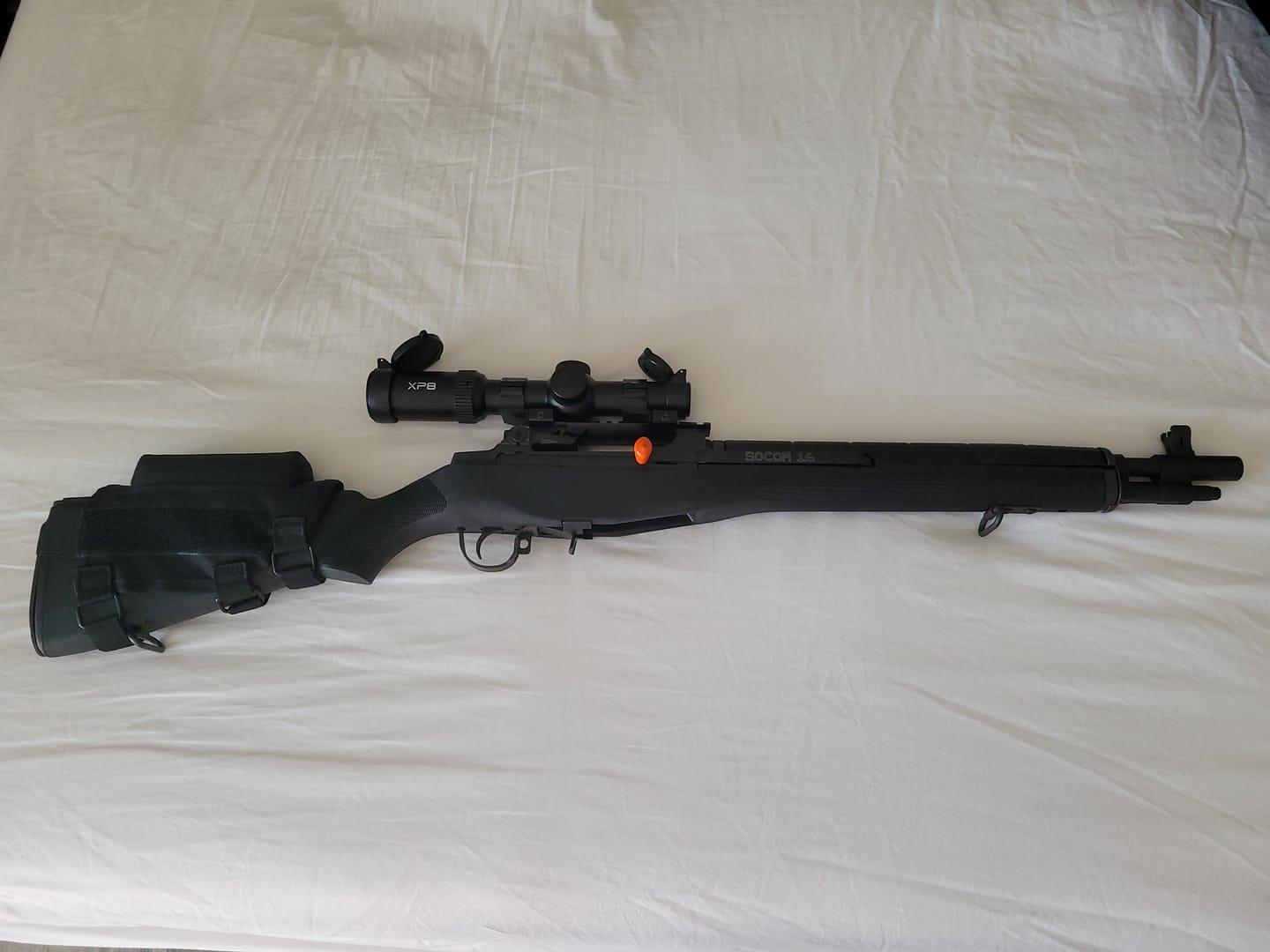Customer photo review of M1A / M14 / M305 NDT Scope Mount Low-profile and Elevation Adjustable