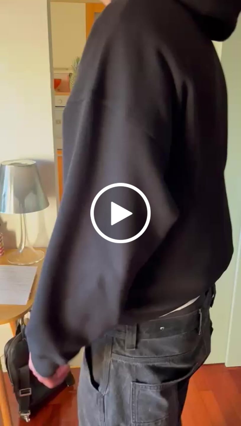 Customer video review of Zip Hoodie Premium Blanks 330GSM Black
